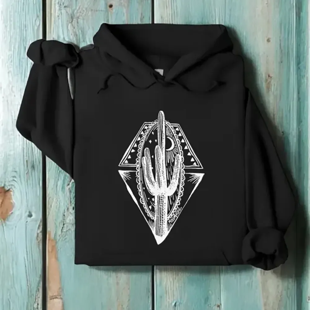 Stay Wild Cactus Hoodie