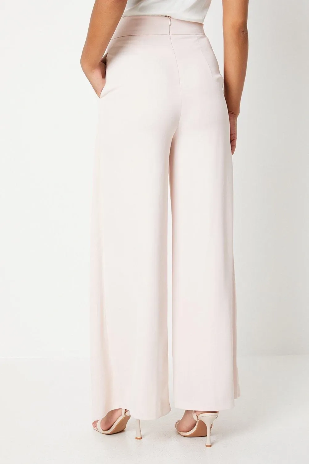 Overlay Wide Leg Trouser