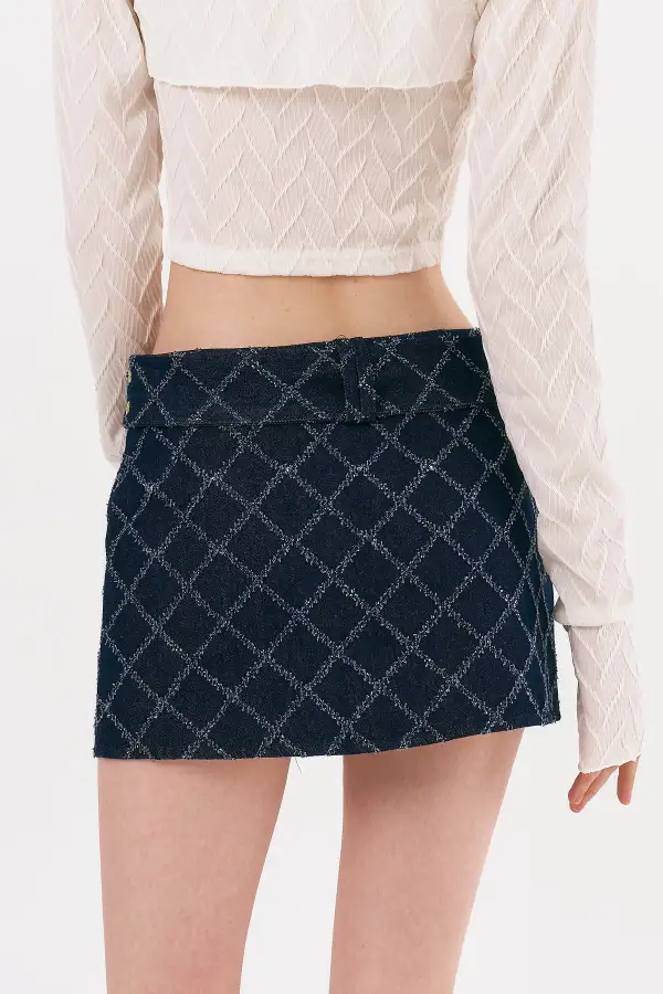 Melissa Micro Mini Denim Skirt