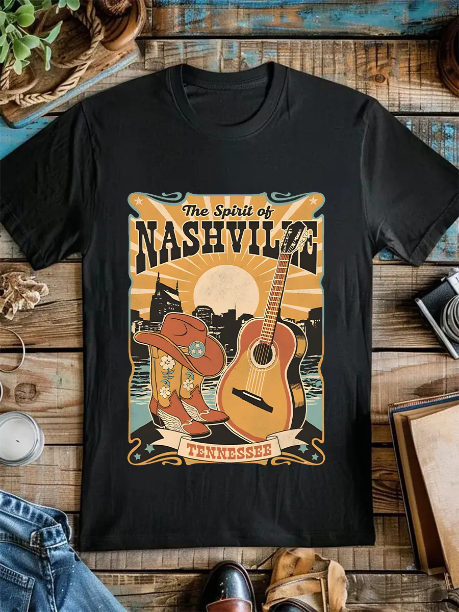 The Spirit Of The Nashville Graphic T-shirt