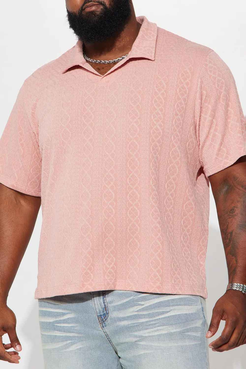 Zig Zag Road Short Sleeve Polo