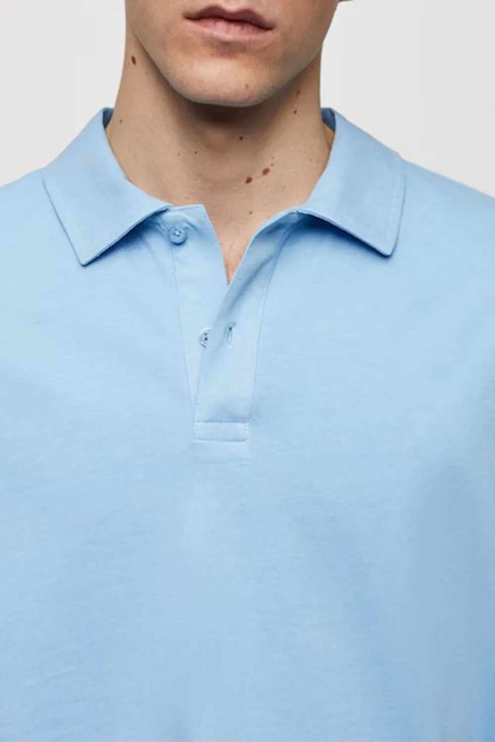 100% cotton relaxed-fit polo shirt