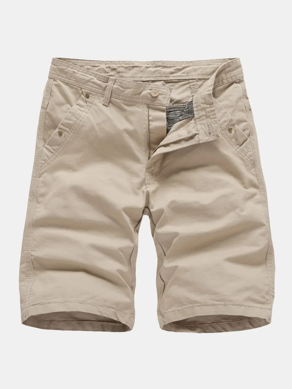 Man Stud Pocket Chino Shorts