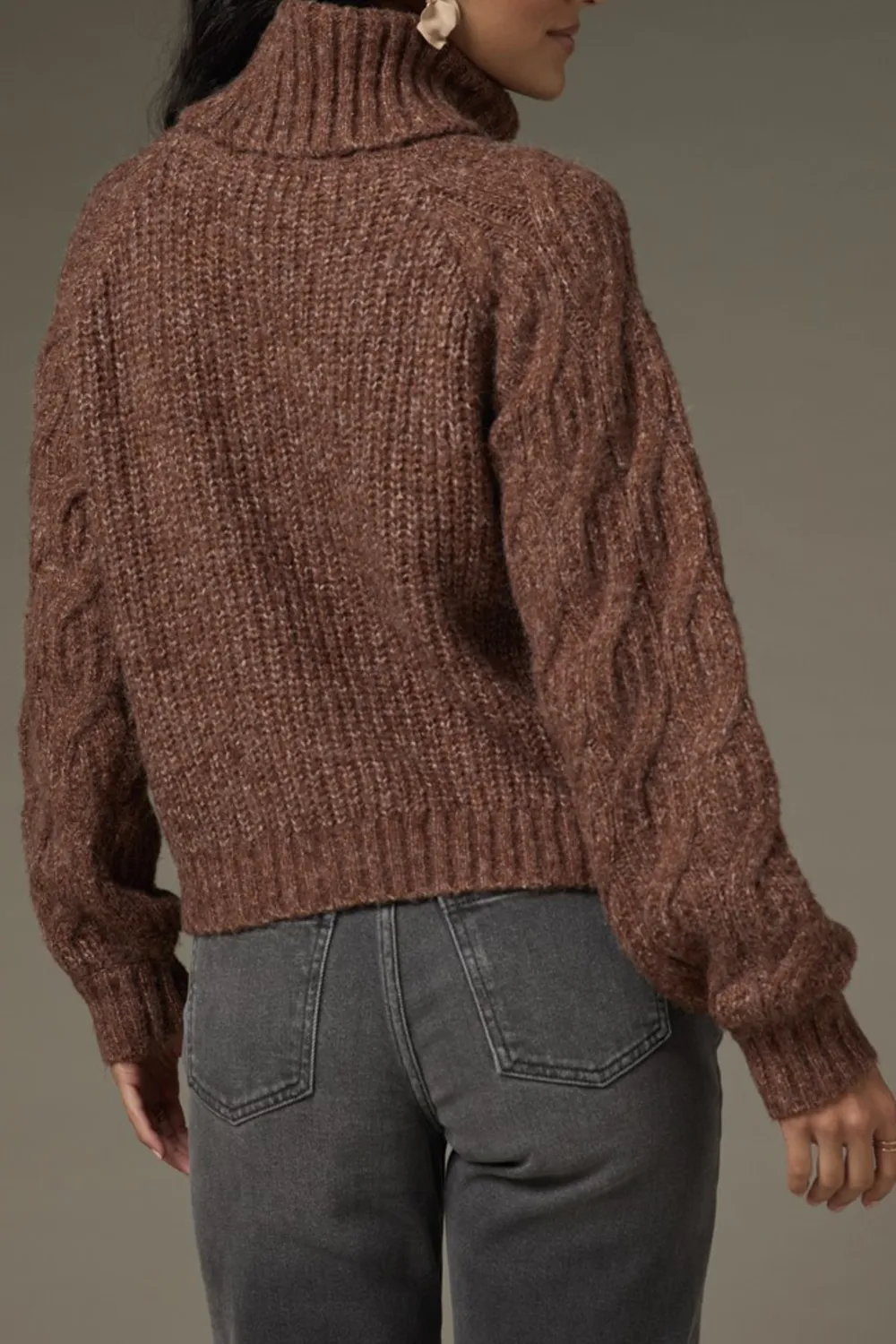 Aviana Cable Pullover Sweater