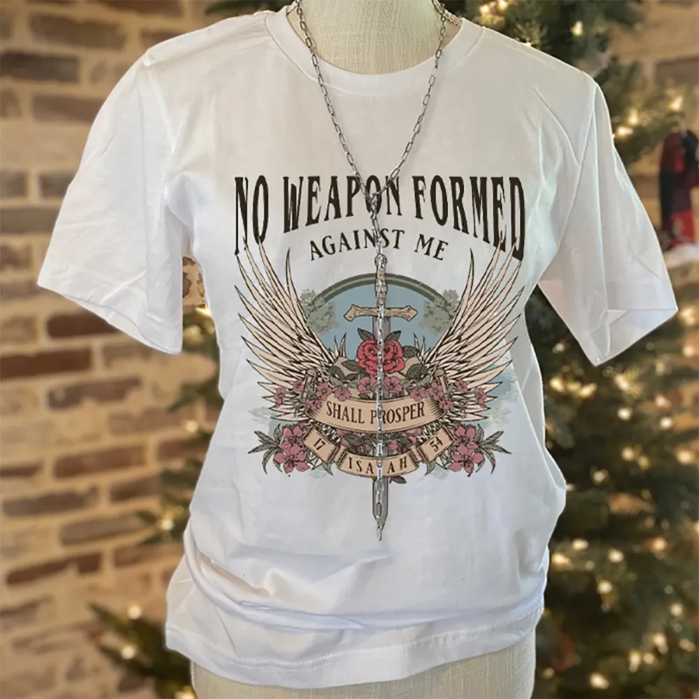 No Weapon - Isaiah 17:54, T-Shirt