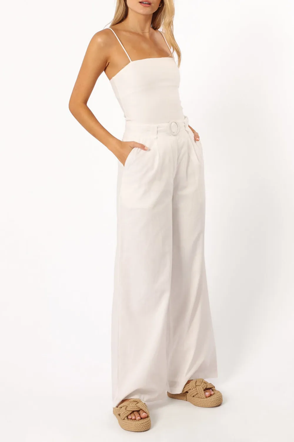 MYLIA PANT - WHITE