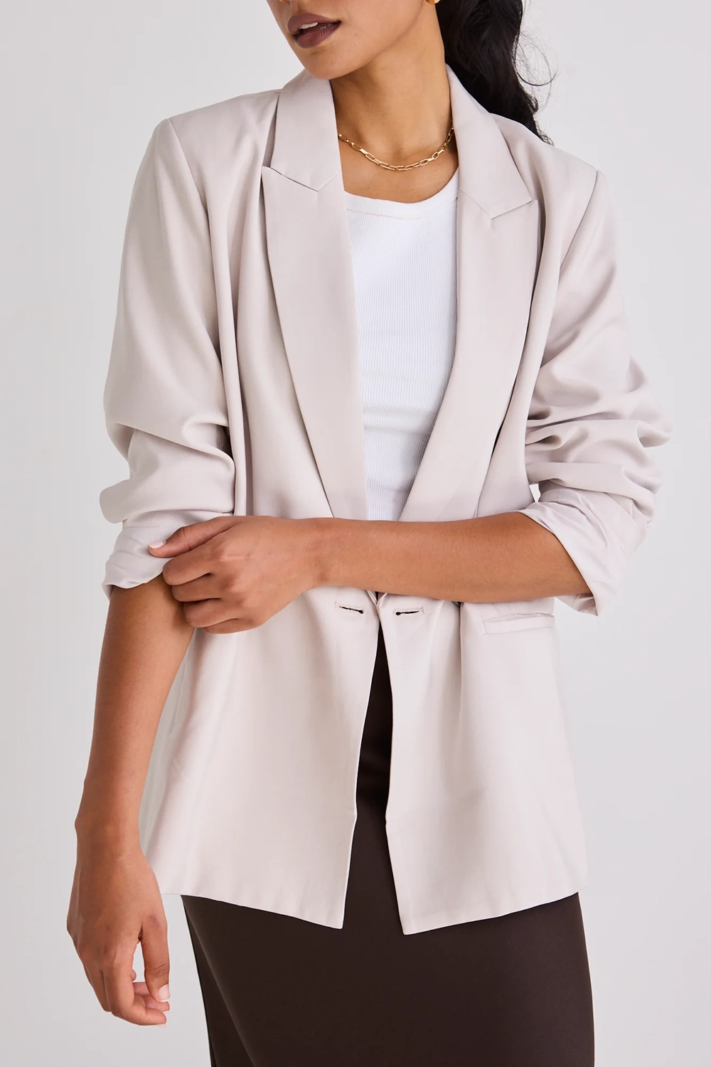 Effortless Bone Soft Touch Blazer