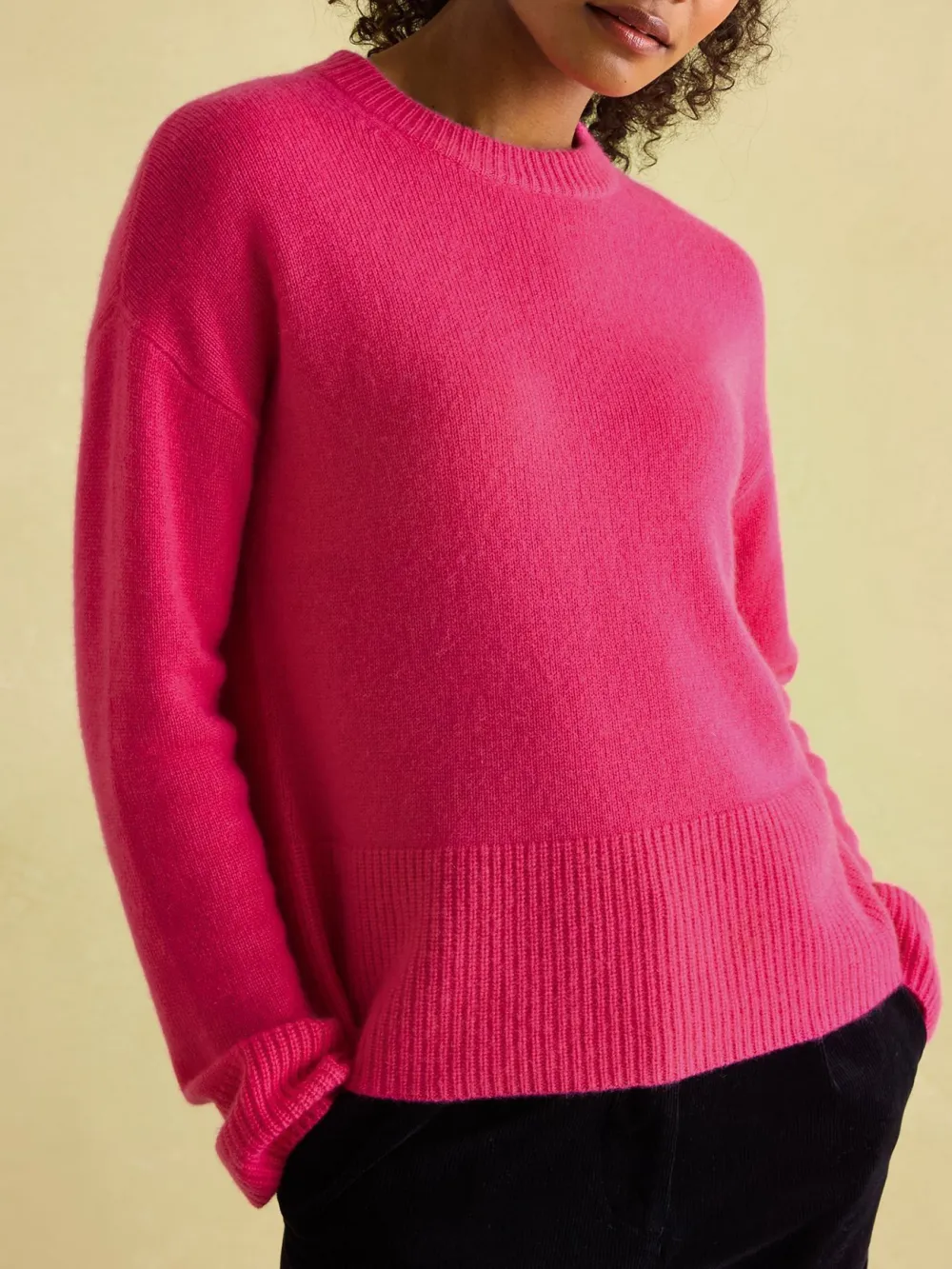 Ivy Red 100% Cashmere Jumper