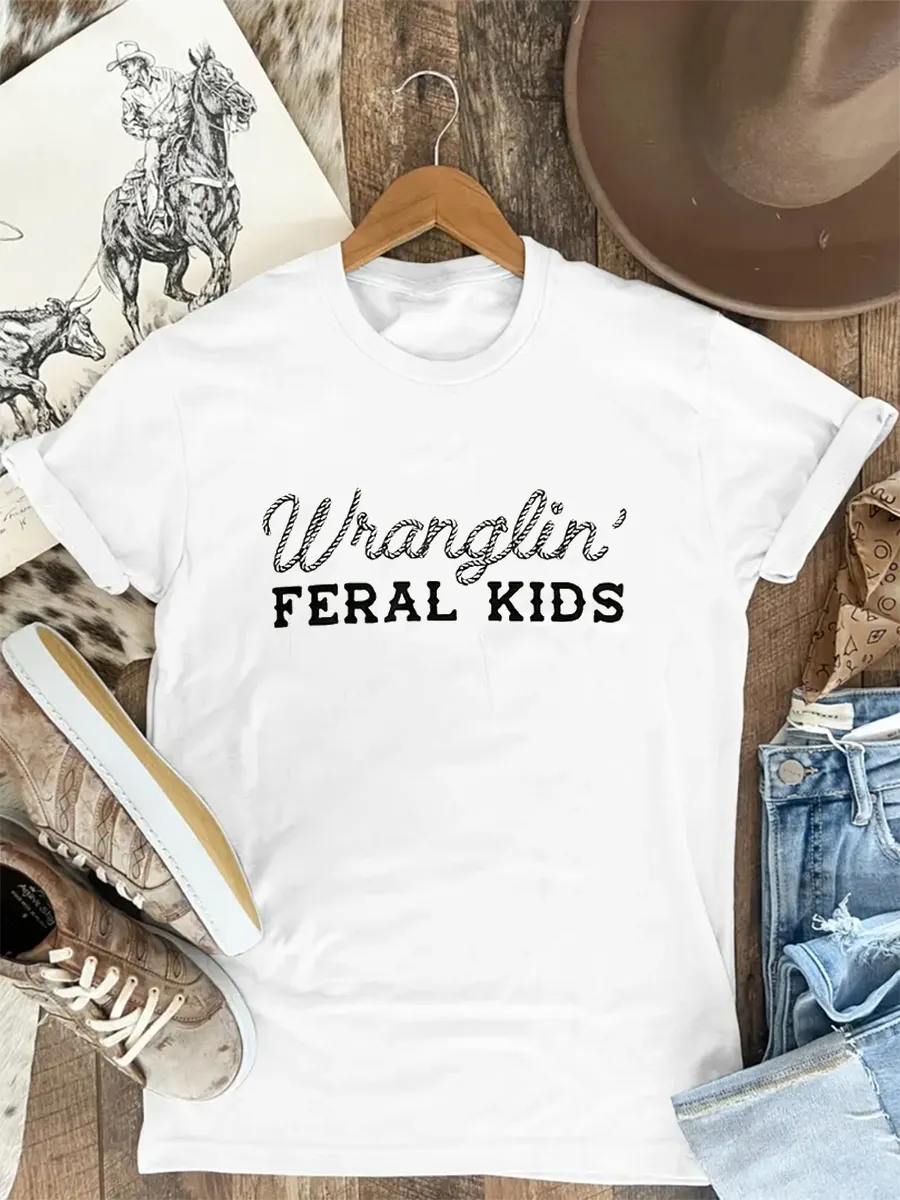 Wranglin’ Feral Kids T-shirt