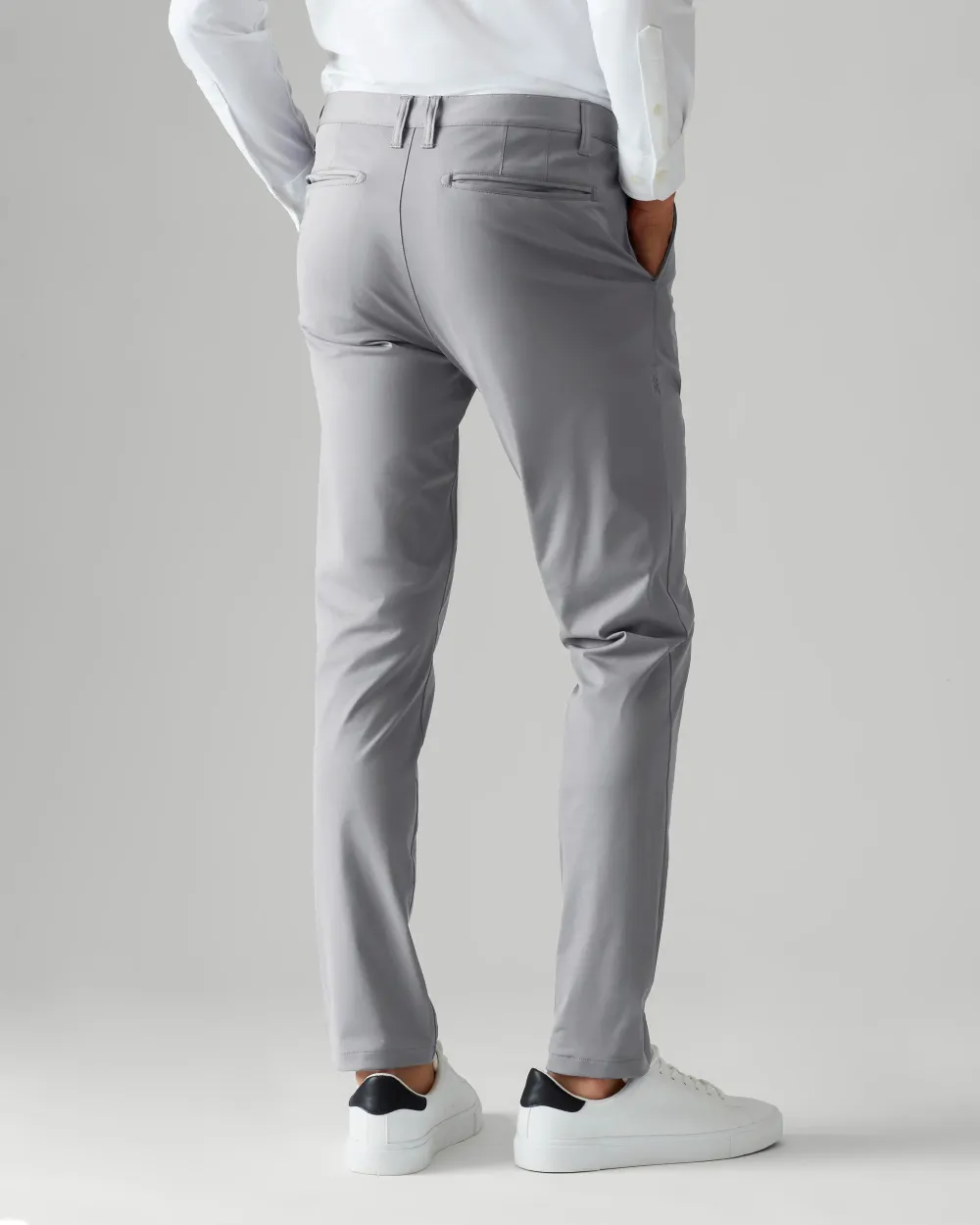 Mens Flex Flat Front Straight Fit Pant