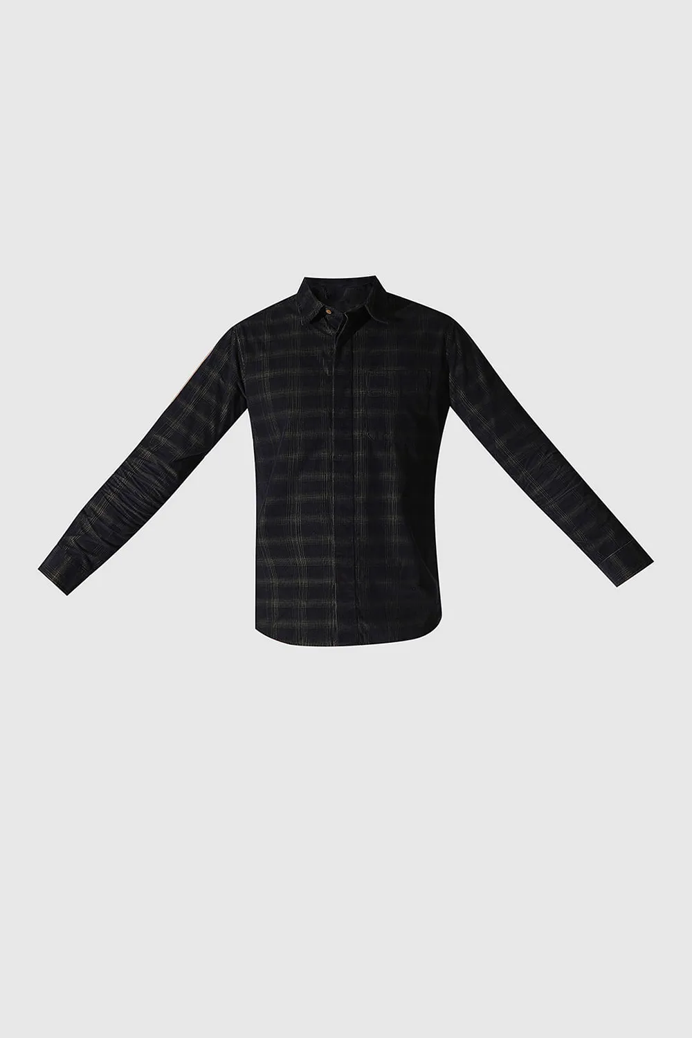 Off-White Corduroy Check Shirt