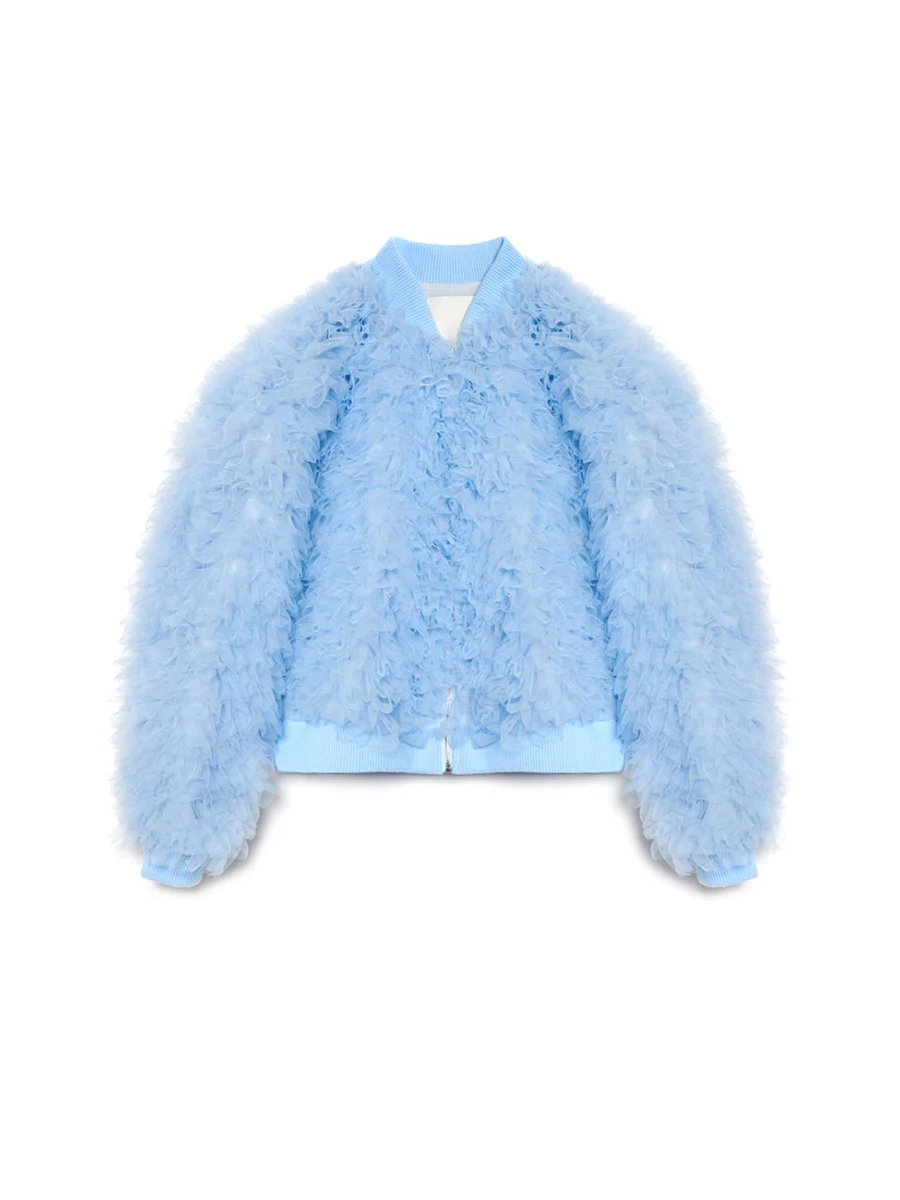 DREAM Lillie Tulle Bomber Jacket