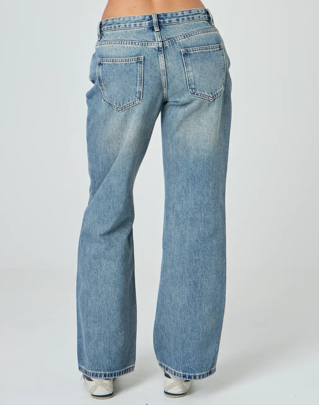 Low Rise Straight Leg Jean