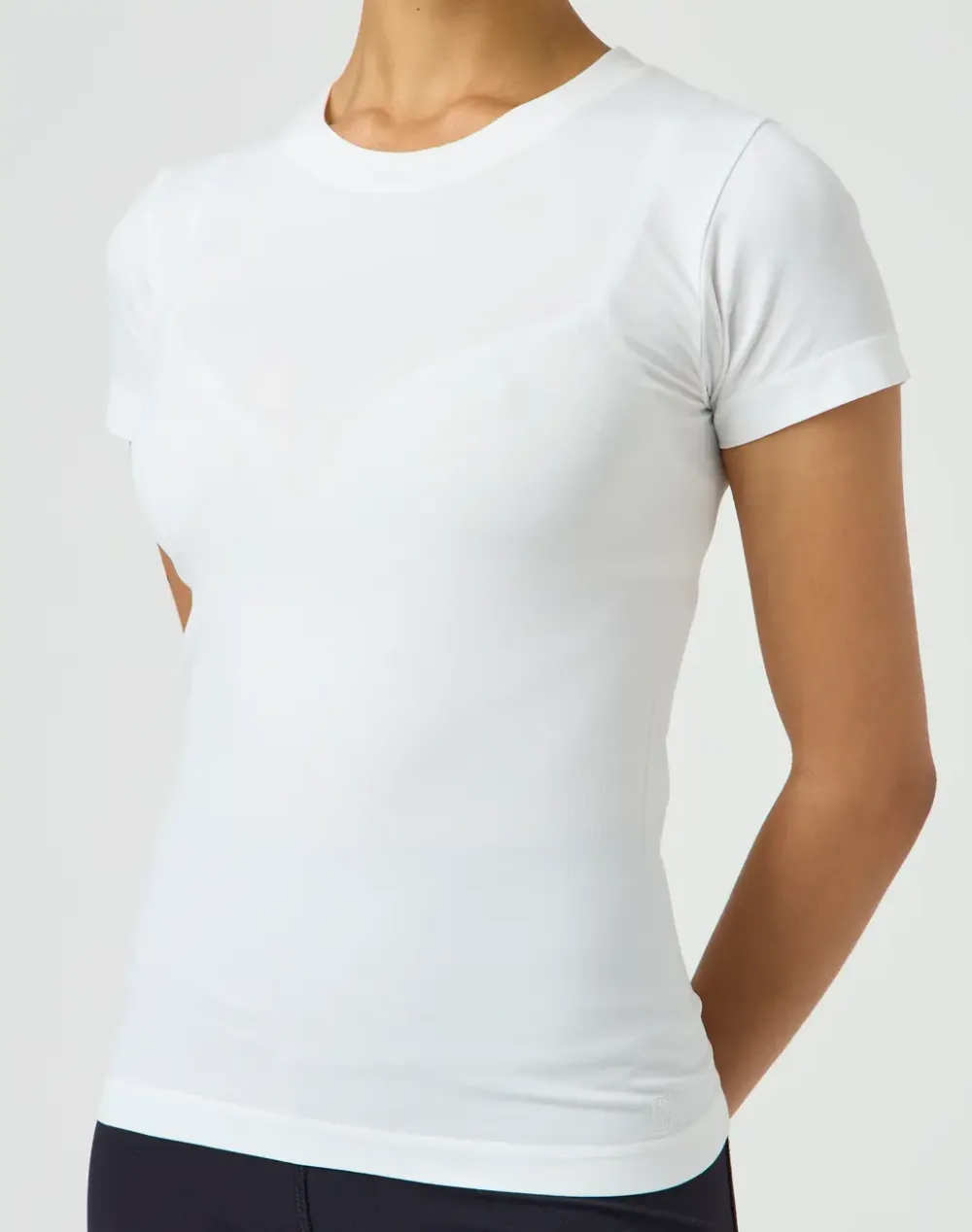 Active Short Sleeve Fitted Tee