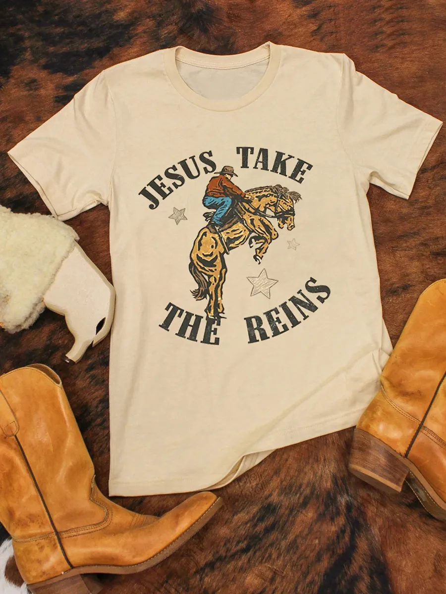 Jesus Take The Reins T-shirt