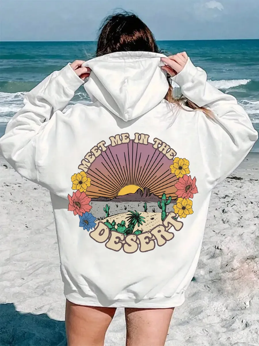 Meet Me In The Desert hoodie