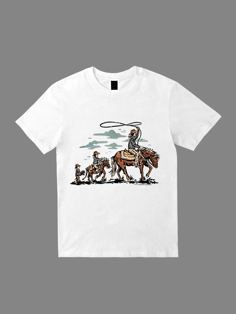 Western Cowboy Athletic T-shirt