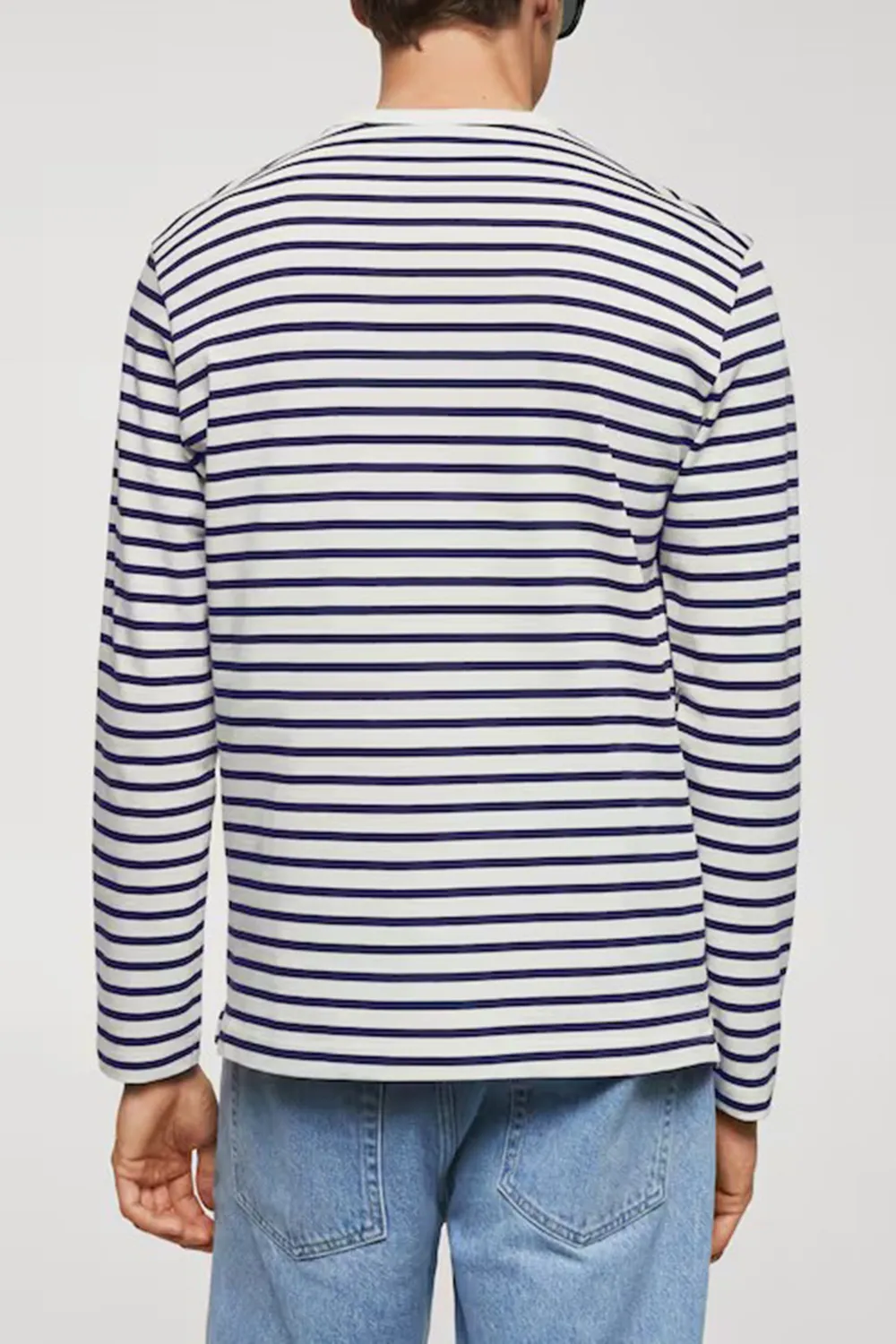 Regular Striped Long Sleeves T-Shirt