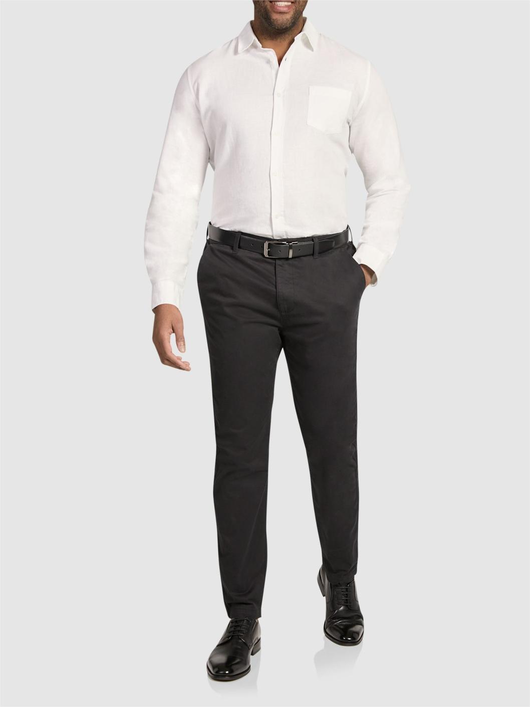 BLACK CHESTER RELAXED TAPERED CHINO