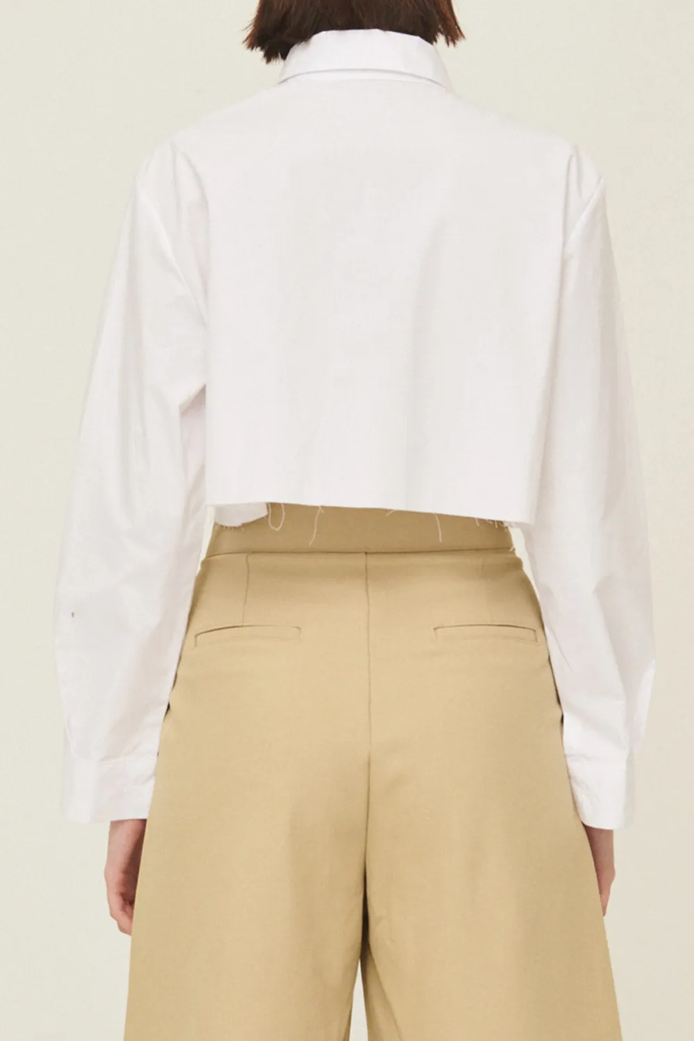 Suzan Frayed Hem Shirt