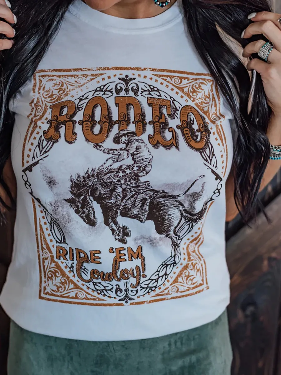 Old West Rodeo Tee