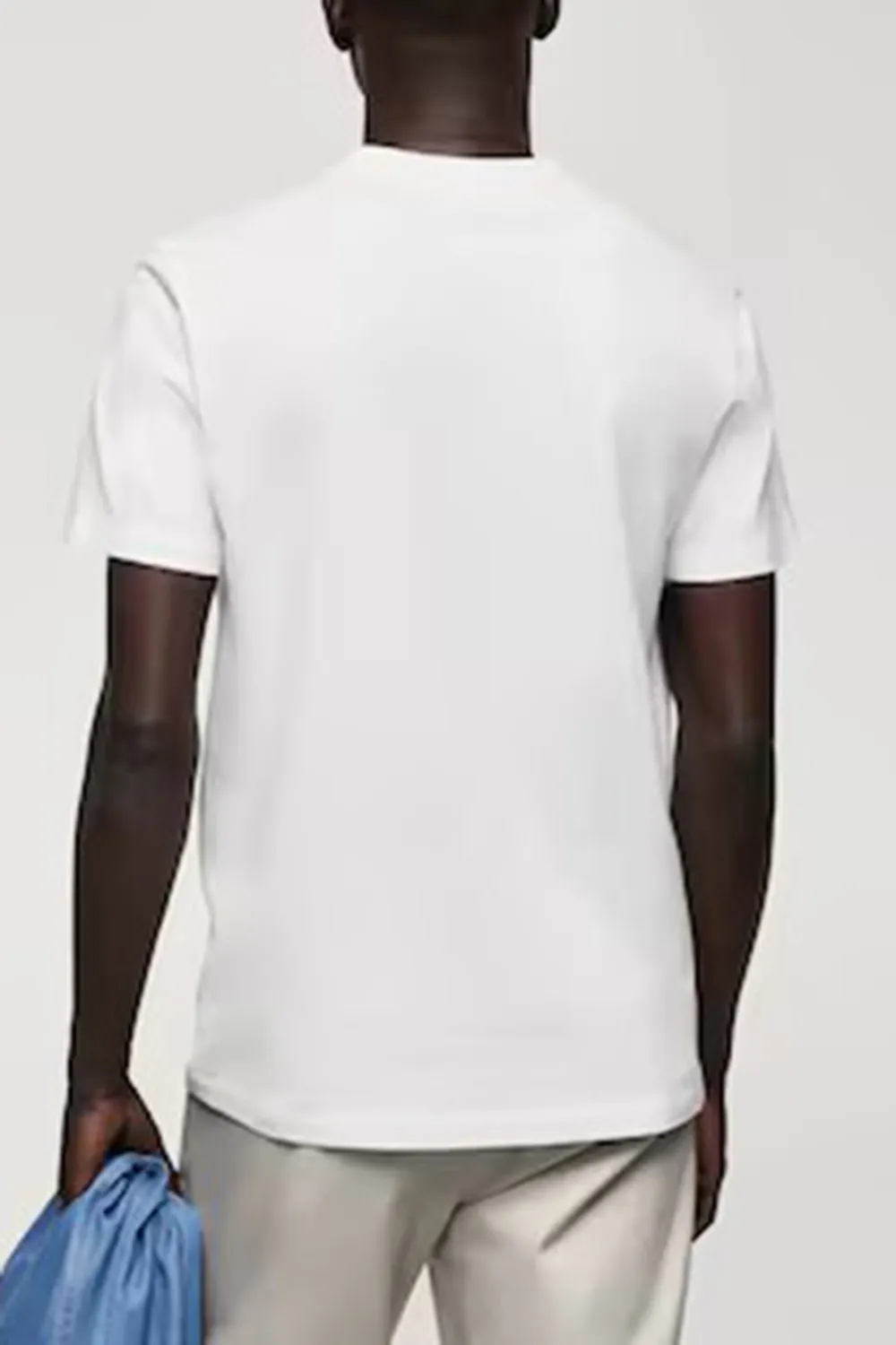 Solid Color Cotton T-shirt