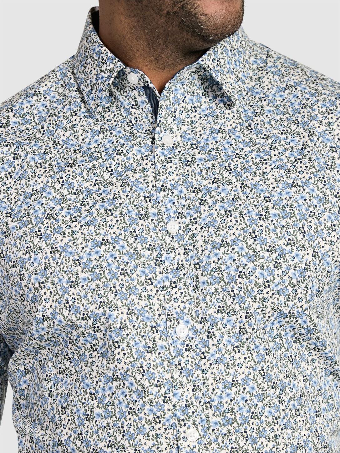 FERN SEVILLE FLORAL STRETCH SHIRT