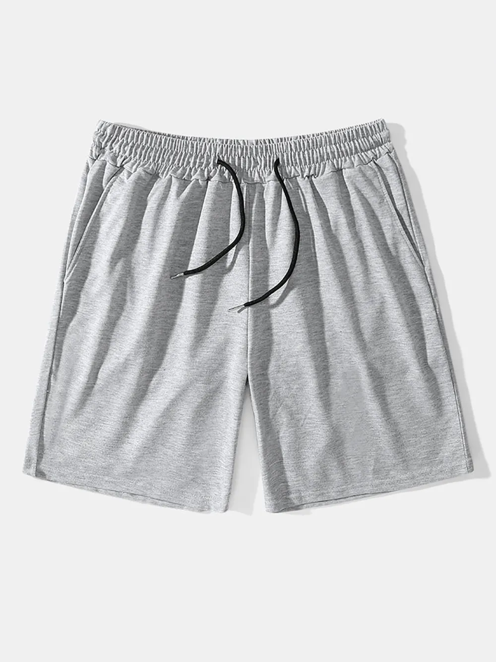 Basic Mid Length Jersey Shorts