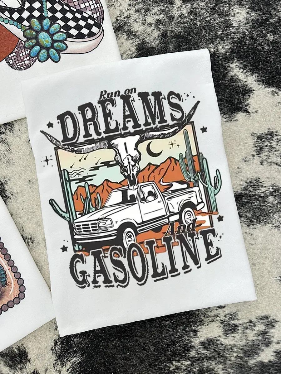 Running on Dreams & Gasoline T-shirt