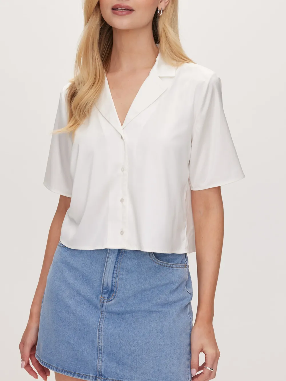 Aria Satin Shirt