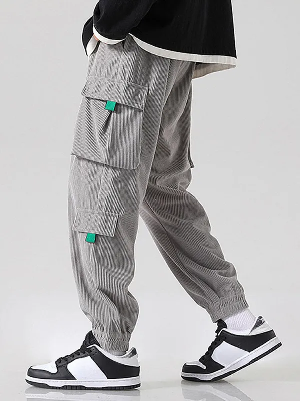 Corduroy Cargo Pants