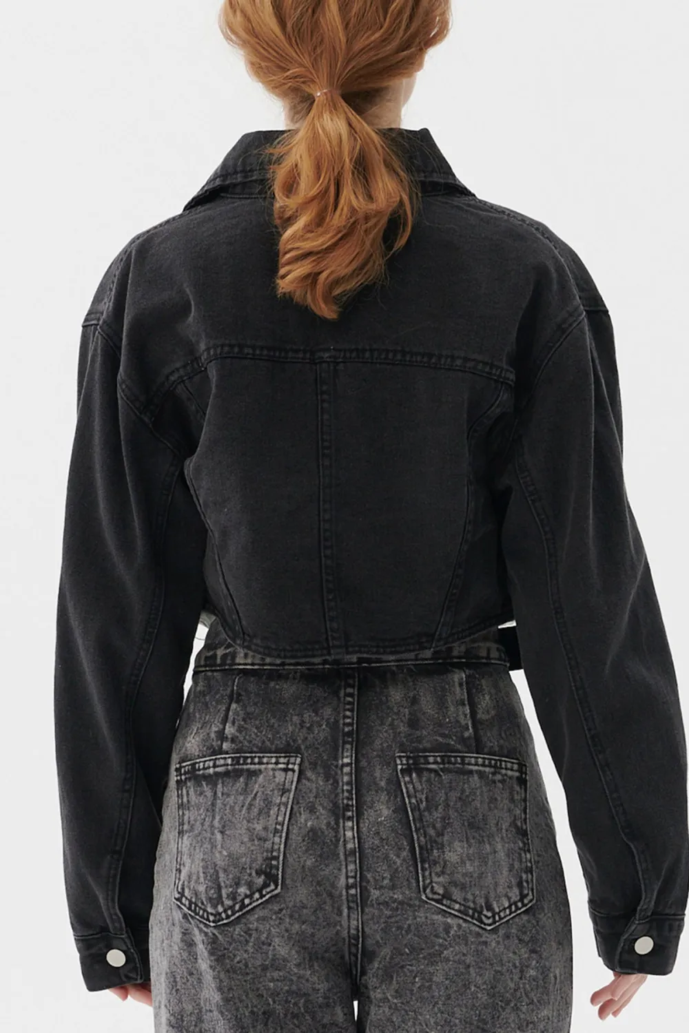 Lindsey Denim Cropped Jacket