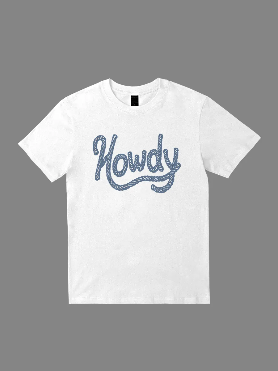 Howdy Script T-Shirt