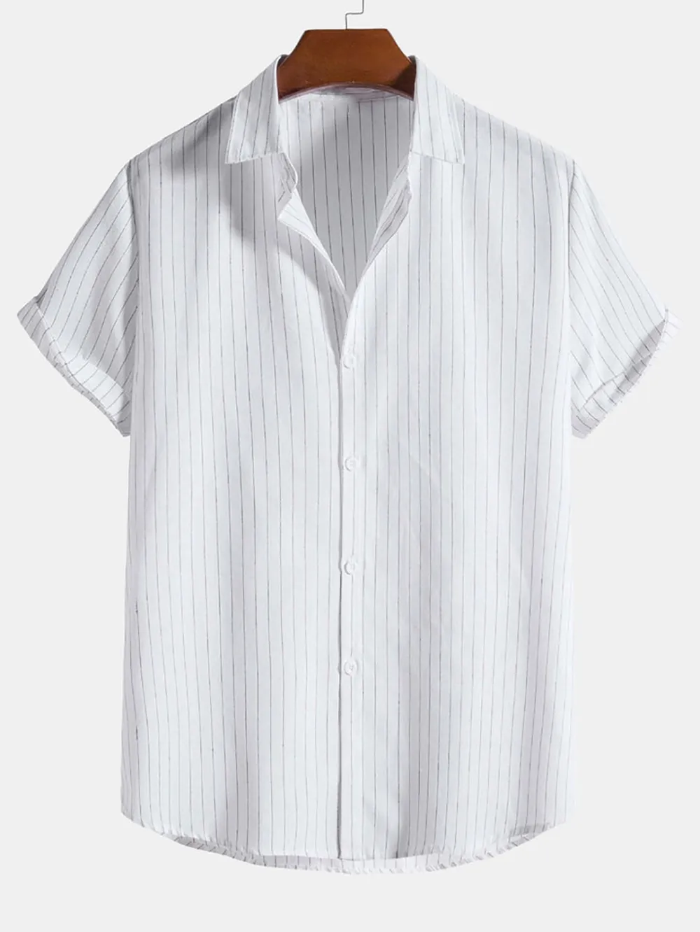 Regular Fit Stripes Shirts