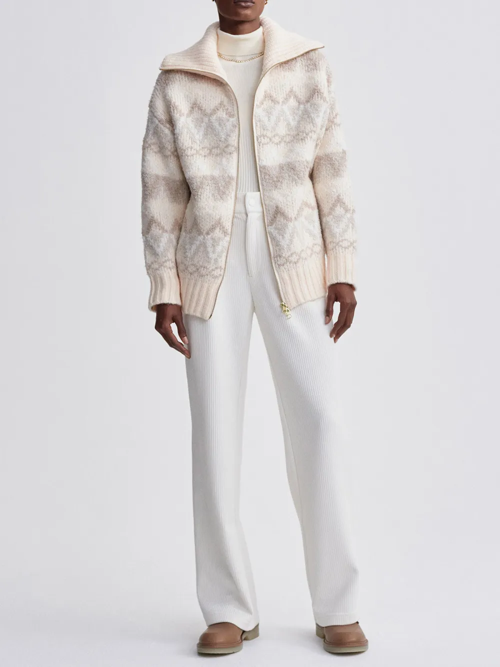 Brooke Fairisle Knit Jacket