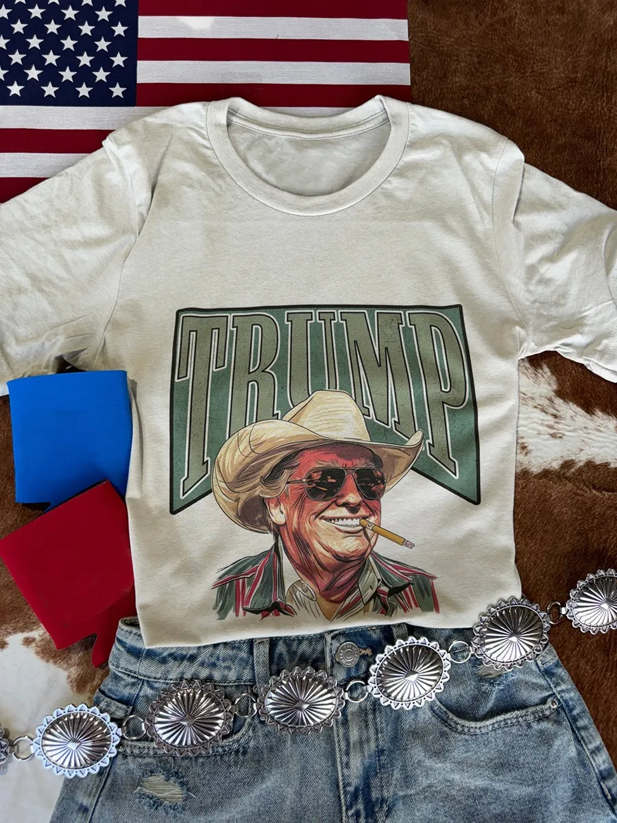 Cowboy Trump Graphic Tee