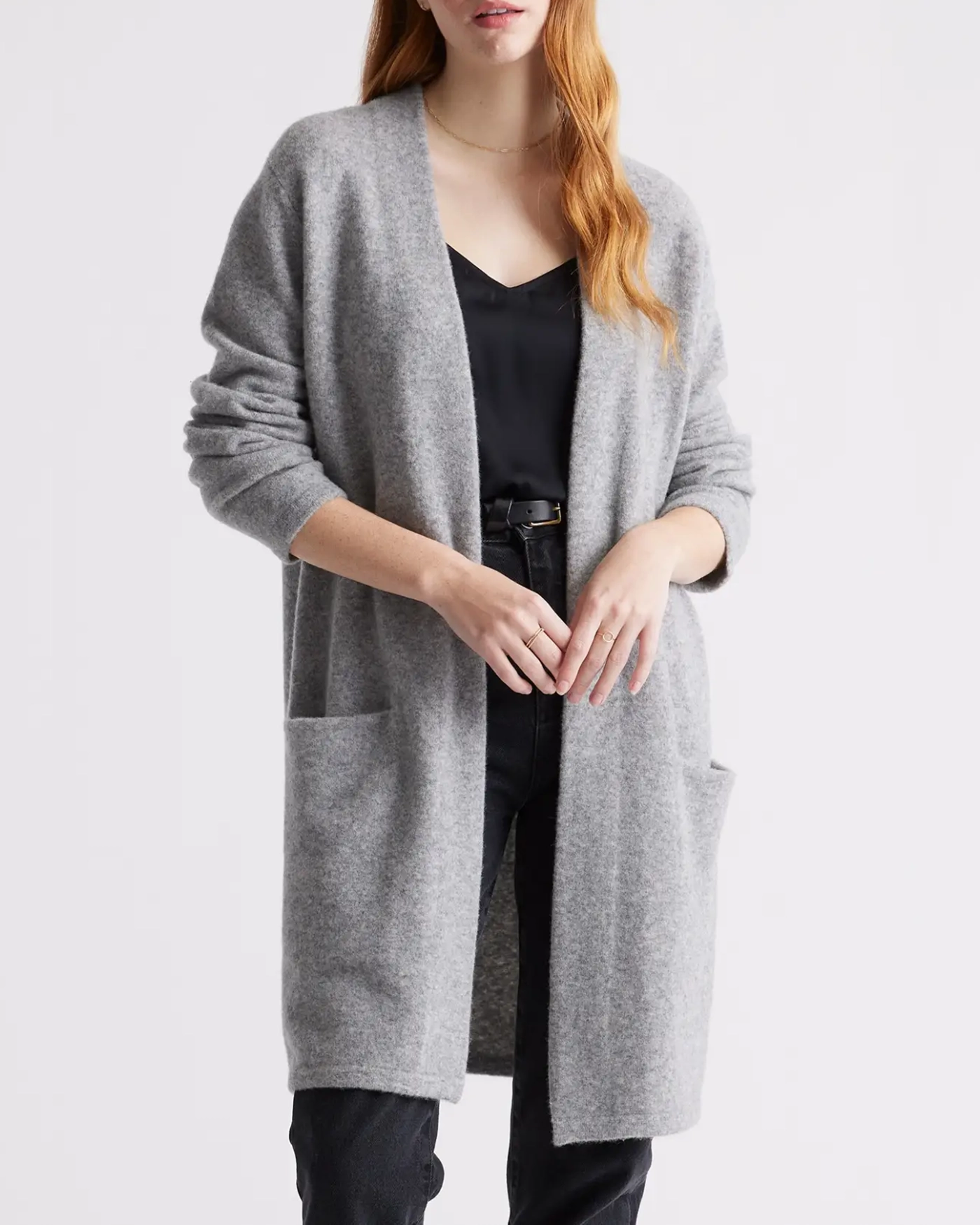 Superfine Merino Wool Sweater Coat