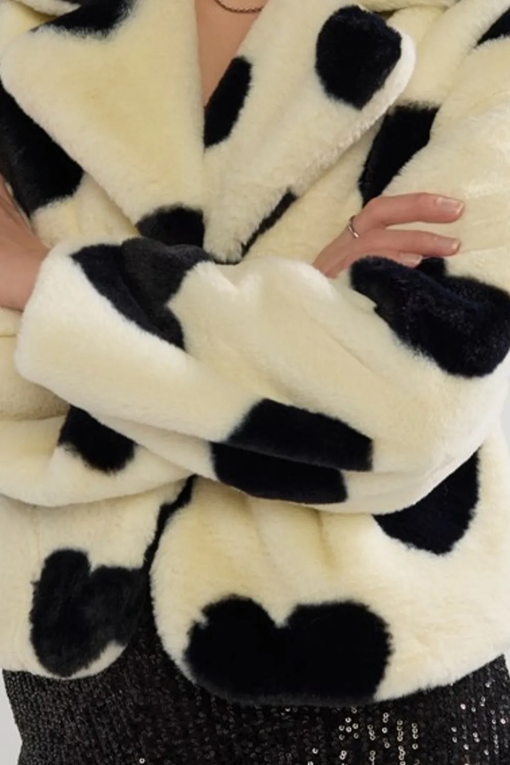 Isabelle All Heart Faux Fur Coat