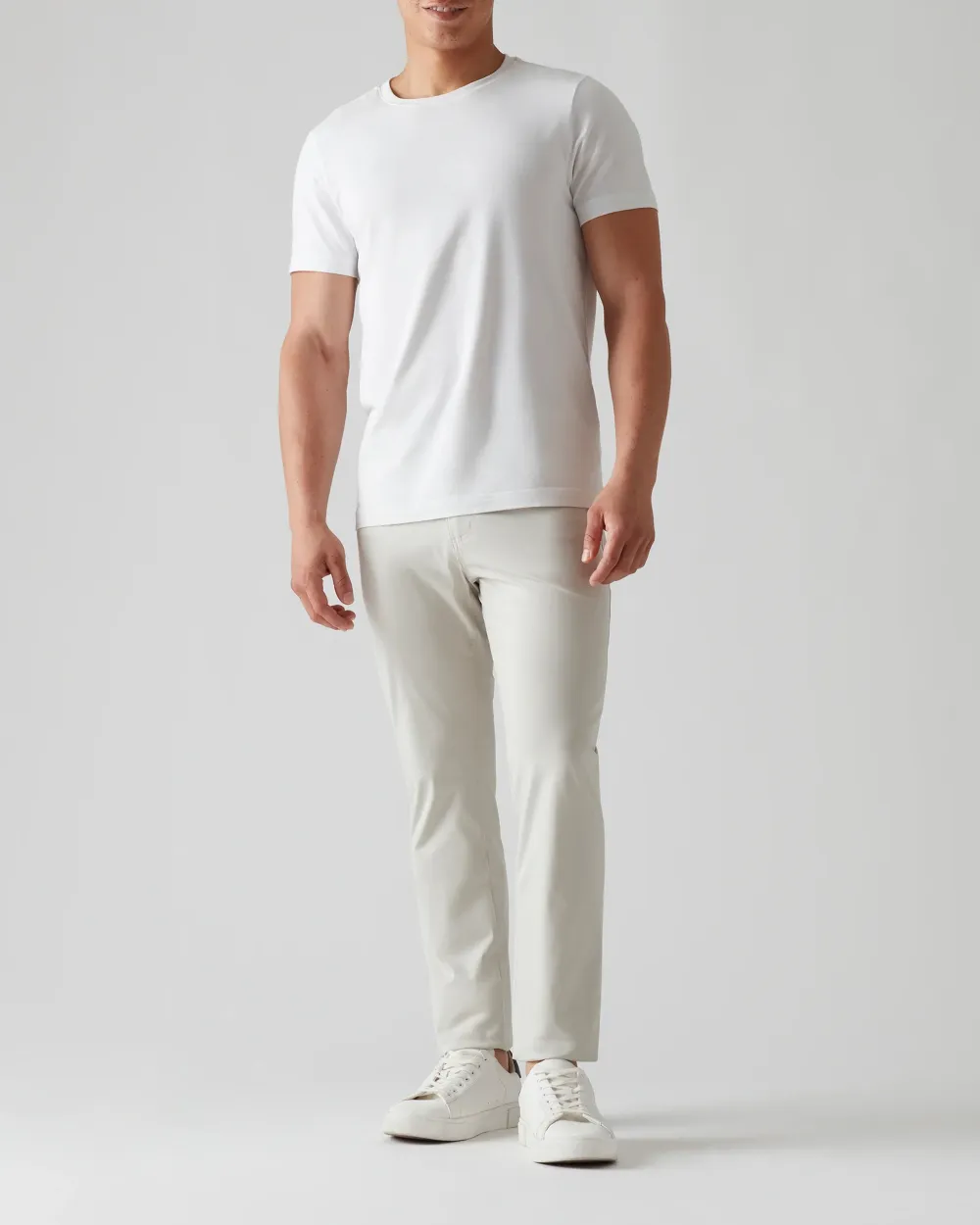 Men's Pleated Front Casual Pants