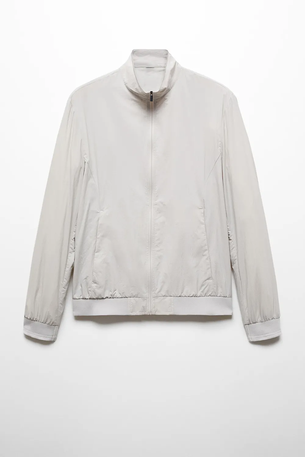 Water repellent bomber jacket