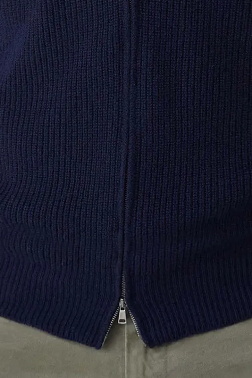 Premium Lanfranchi Zipper Cardigan