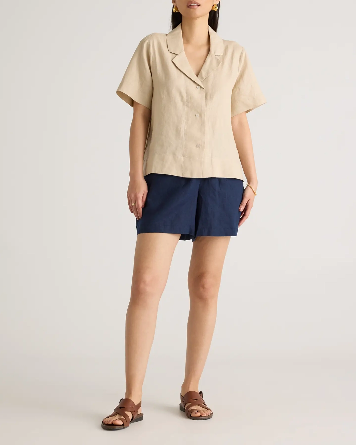 Daily Linen Short Sleeve Shirt