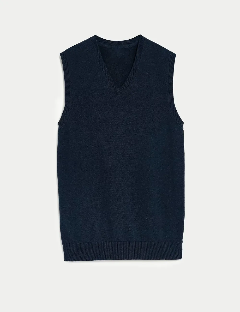 Pure Cotton Sleeveless Jumper