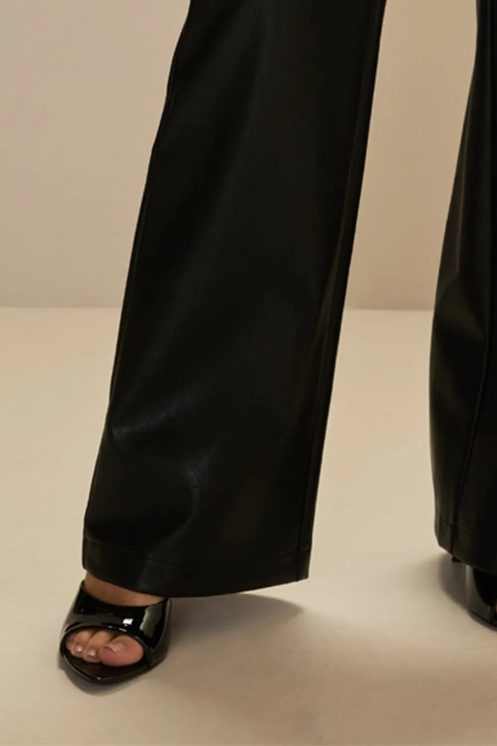 Fleur Vegan Leather Pants