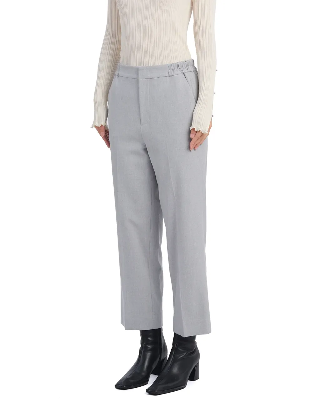 Straight-Leg Trousers