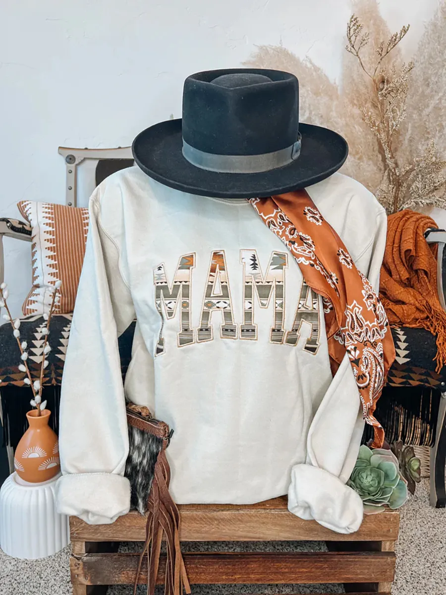 Mama Aztec sweatshirt