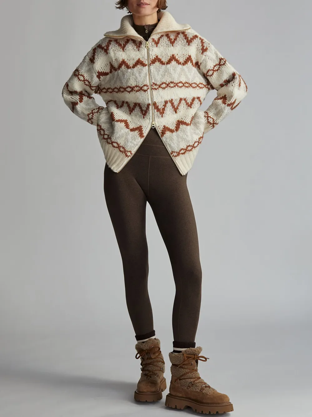 Brooke Fairisle Knit Jacket