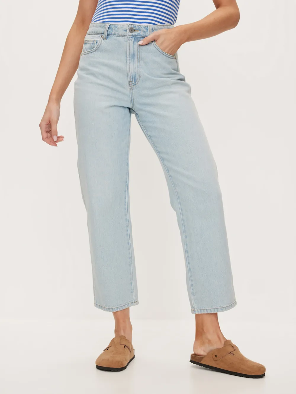 Wren Ridgid Straight Jeans