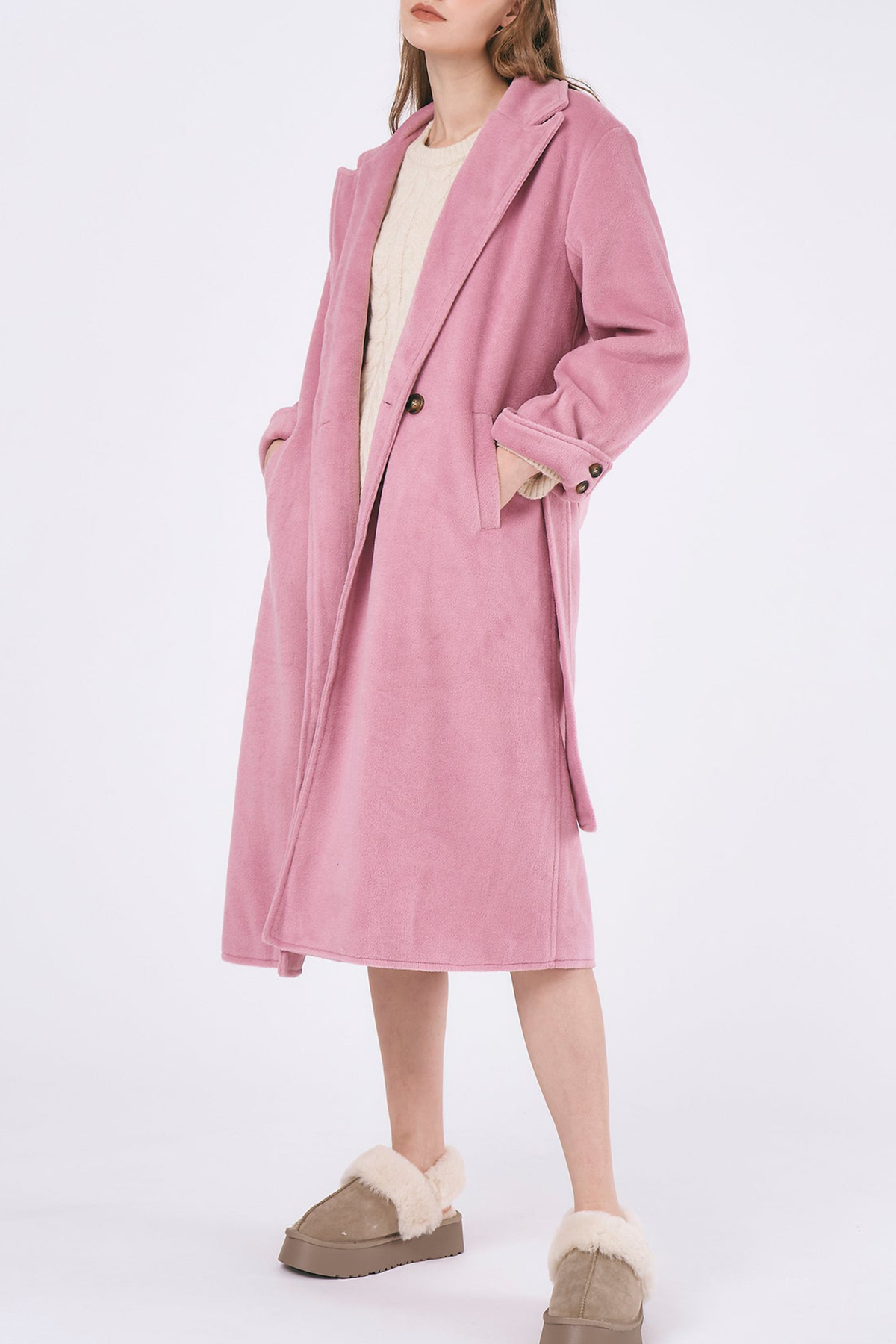 Abigail Belted Long Coat