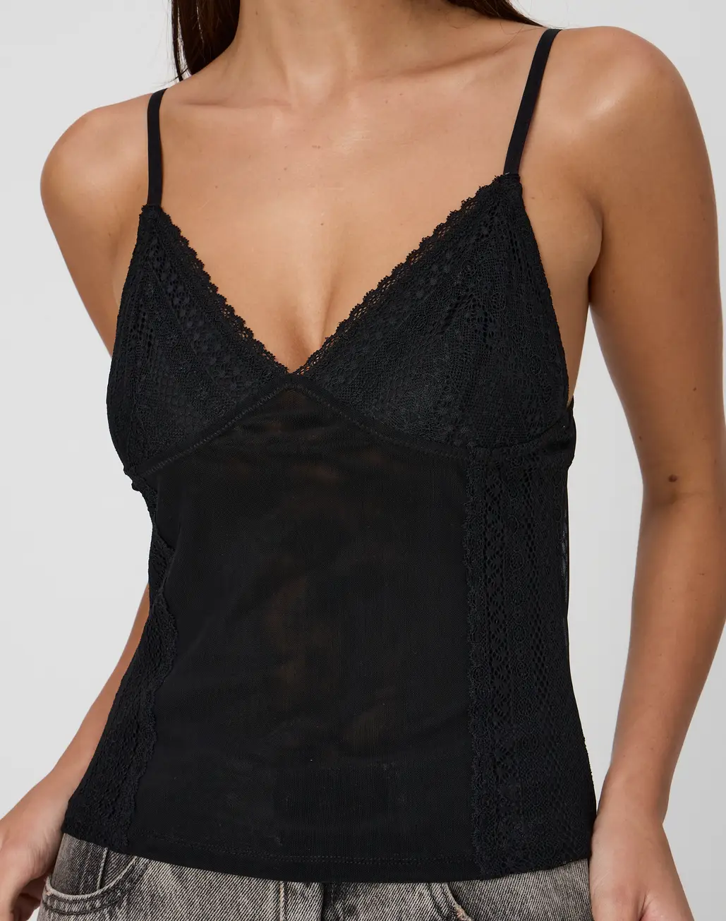 Thin Strap Lace Cami